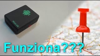 Mini A8 GPS Auto Tracker Istruzioni in Italiano [upl. by Atsirtal]