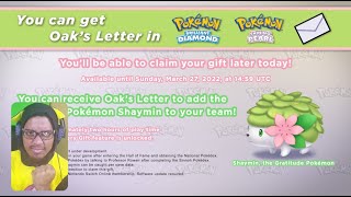 How to GET Shaymin Pokemon BDSP [upl. by Aileno]