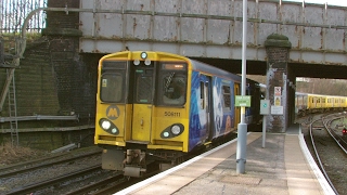 Half an Hour at 216  Birkenhead North Station 1022017  Class 507 508 terminus [upl. by Gnort]