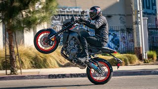 2021 Yamaha MT09 Review  MC Commute [upl. by Boutis]