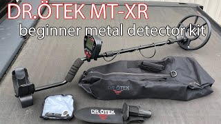 Product review DRÖTEK MTXR metal detector for beginners 2021 MTXR set [upl. by Aneerb]