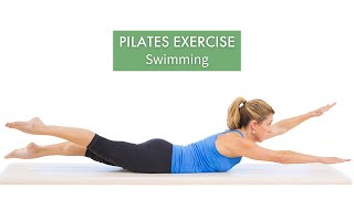 Pilates Exercise Swimming  Pilates Anytime [upl. by Annemarie]