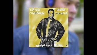 Luther Vandross  Never Too Much NEVER DULL REMIX [upl. by Lemrej]