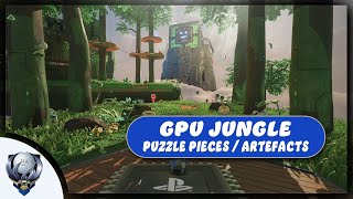 Astros Playroom  All Puzzle Pieces and Artefacts in GPU Jungle [upl. by Jeana441]