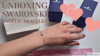 Swarovski Angelic Bracelet Unboxing [upl. by Nibor]