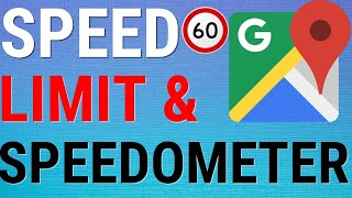 How To Get Speedometer amp Speed Limits On Google Maps [upl. by Ettigdirb]