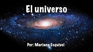 Qué es el Universo Explicación para niños [upl. by Sesylu870]