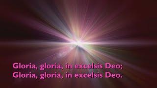 Gloria Gloria In Excelsis Deo Anderson with lyrics for congregations [upl. by Mcintyre]