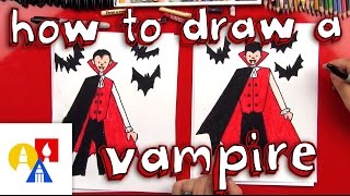 How To Draw A Vampire [upl. by Reltuc]