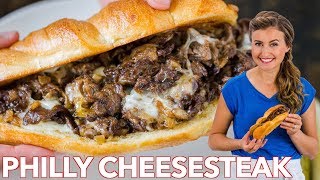 How To Make Classic Philly Cheesesteak Sandwich [upl. by Swithin]