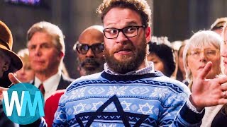 Top 10 Funny Seth Rogen Movie Moments [upl. by Laerol]