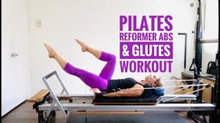 Intermediate Pilates Reformer Glutes amp Abs [upl. by Iy747]