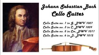 Johann Sebastian Bach  Cello suites in 432 Hz great for reading or studying [upl. by Bang]