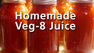 Homemade Vegetable JUICE V8®style from the Garden [upl. by Malita]