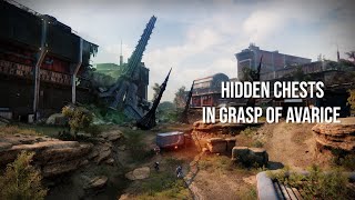 Destiny 2  Hidden Chests In Grasp of Avarice Locations [upl. by Greer]