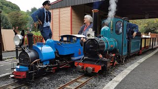 A trip on the South Devon Miniature Railway Sept 2020 [upl. by Ariad]