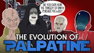 The Evolution Of Palpatine Animated [upl. by Aleemaj]