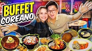 BUFFET COREANO ILIMITADO en MÉXICO [upl. by Imoyn418]