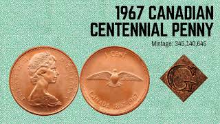 VALUE OF 1967 CANADIAN PENNY [upl. by Neelahtak]