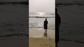 Kozhikode beach ✨kozhikode kerala youtube trending youtubeshorts shortvideo beach sea [upl. by Nonez592]