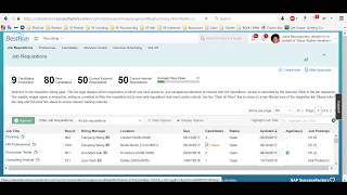 Recruiter and Manager View  Recruiting Management in SuccessFactors Part 3 [upl. by Ong777]