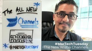 How to use Wistia Channels Embed a Video Gallery on your Website MartechTuesday [upl. by Nacnud]