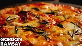 How to Make Margherita Pizza at Home  Gordon Ramsay [upl. by Shama]