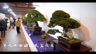 94th Kokufuten Bonsai Exhibition  第94回国風盆栽展 [upl. by Niehaus323]