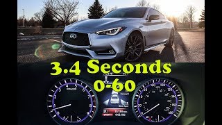 INFINITI Q60  060 34 seconds or less [upl. by Yhtomot]