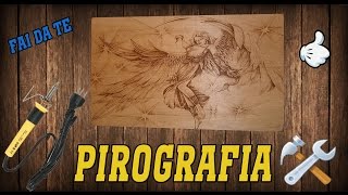 Come disegnare sul legno PIROGRAFIA [upl. by Town]