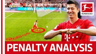 Robert Lewandowski  How To Score The Perfect Penalty [upl. by Phox]