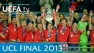 Bayern v Dortmund 2013 UEFA Champions League final highlights [upl. by Alidis]