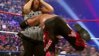 Edge Spears Vickie Guerrero  The Bash 2008 [upl. by Nilcaj]