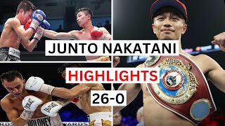 Junto Nakatani 260 Highlights amp Knockouts [upl. by Ehcrop]