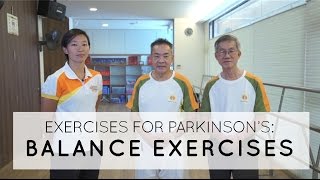 Exercises for Parkinsons Balance Exercises [upl. by Ybocaj683]