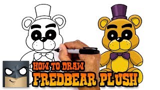 How to Draw Fredbear Plush  FNAF [upl. by Larsen149]