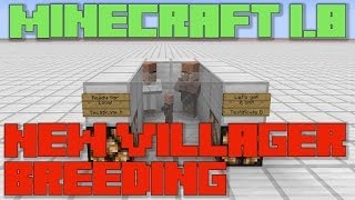 Minecraft 18  New Villager Breeding  Trade To Breed [upl. by Olga]