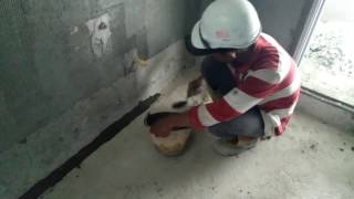 How to do waterproofing Bituminous Coating [upl. by Nochur]