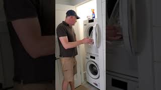 Operating the Miele T1 dryer [upl. by Sophy]