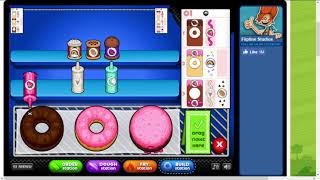 Papas Donuteria by Flipline Studios  Day 2 gameplay 720pHD [upl. by Isnyl]